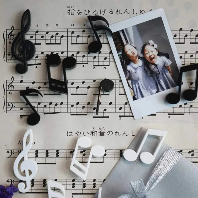 6-Piece Musical Note Fridge Magnets – Decorative Magnet Set Decorative Fridge Magnets Axl