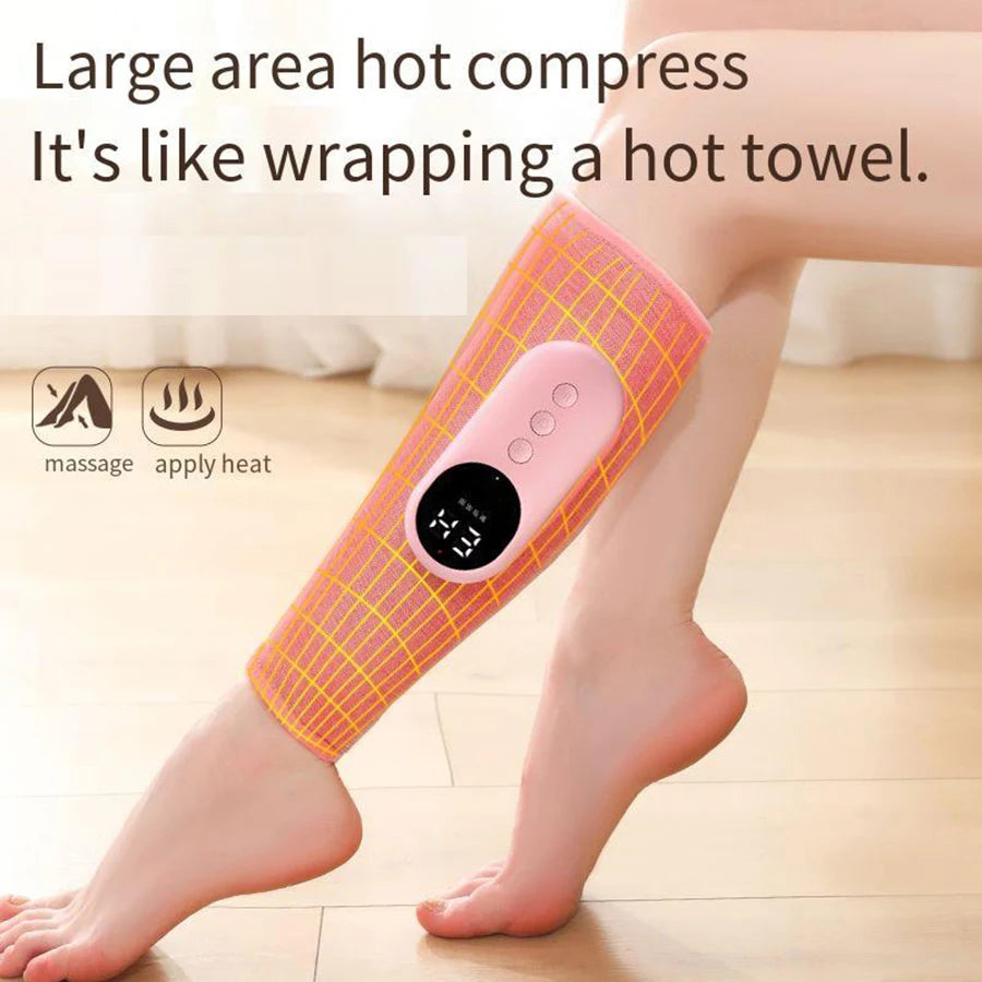 Wireless Leg & Calf Massager – 360° Air Pressure & Warm Compress Leg & Calf Massager Axl