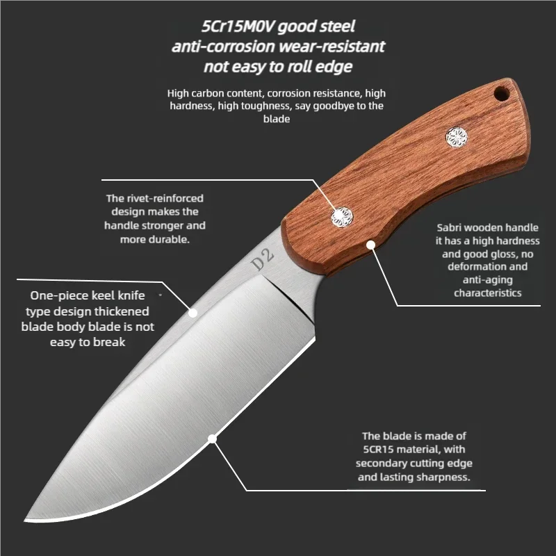 Professional Stainless Steel Kitchen Boning Knife – 13" Blade Kitchen Knife Axl