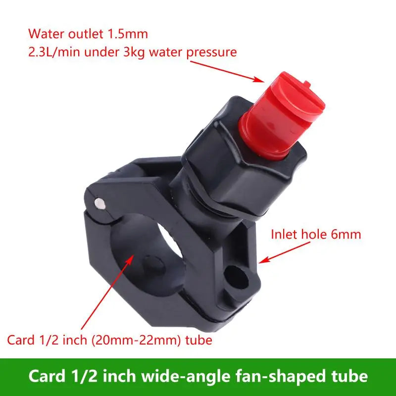 Wide Angle Flat Fan Spray Nozzle – Quick Release Eyelet Clamp Spray Nozzle Axl 1 of 2 inch