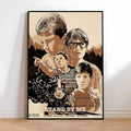 Stand by Me Movie Poster – HD Self-Adhesive Waterproof Wall Art Movie Wall Poster Axl z15 50X70cmNoframe