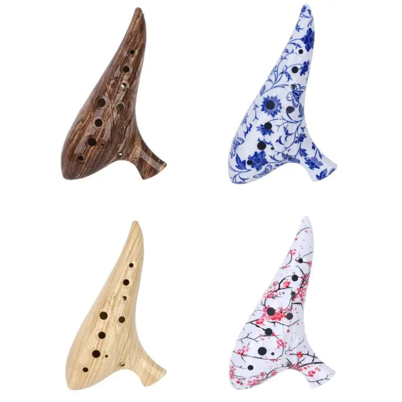 12-Hole Alto C Ocarina – Resin Wind Instrument for Beginners Wind Instrument Axl