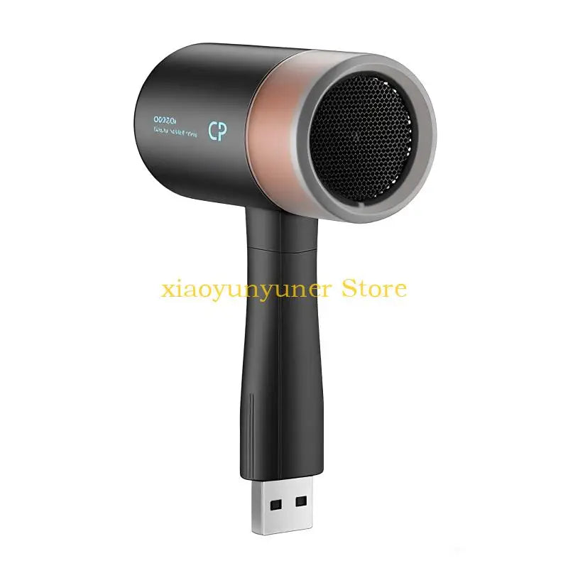 USB Mini Handheld Fan 38000RPM – 3-Speed Portable Desk Fan Handheld USB Fan Axl Black CN