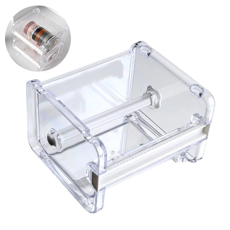 ABS Tape Dispenser & Washi Tape Cutter | Desk Organizer Tape Dispenser Axl