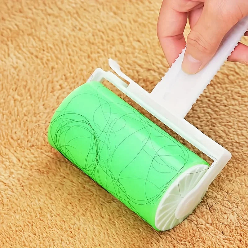 Reusable Pet Hair Remover Roller – Washable Sticky Brush & Lid Pet Hair Remover Axl