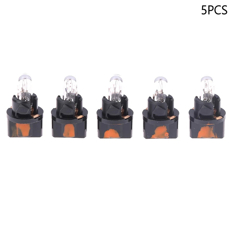 5-Pack 12V 1.2W V-2 Car Indicator Bulbs | Instrument Panel Car Indicator Bulb Axl 5PCS