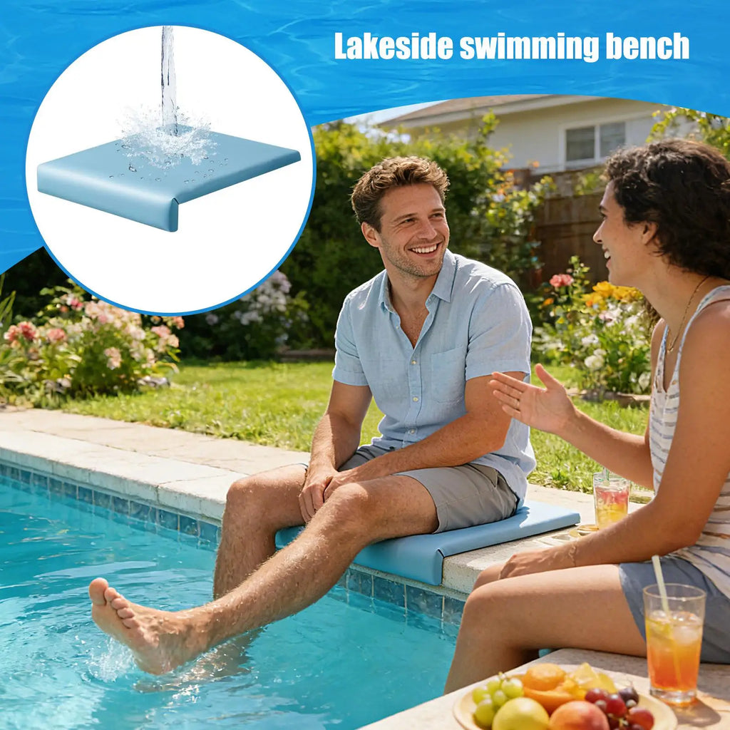Portable Sponge Seat Cushion – Pool, Beach & Outdoor Patio Outdoor Seat Cushion Axl