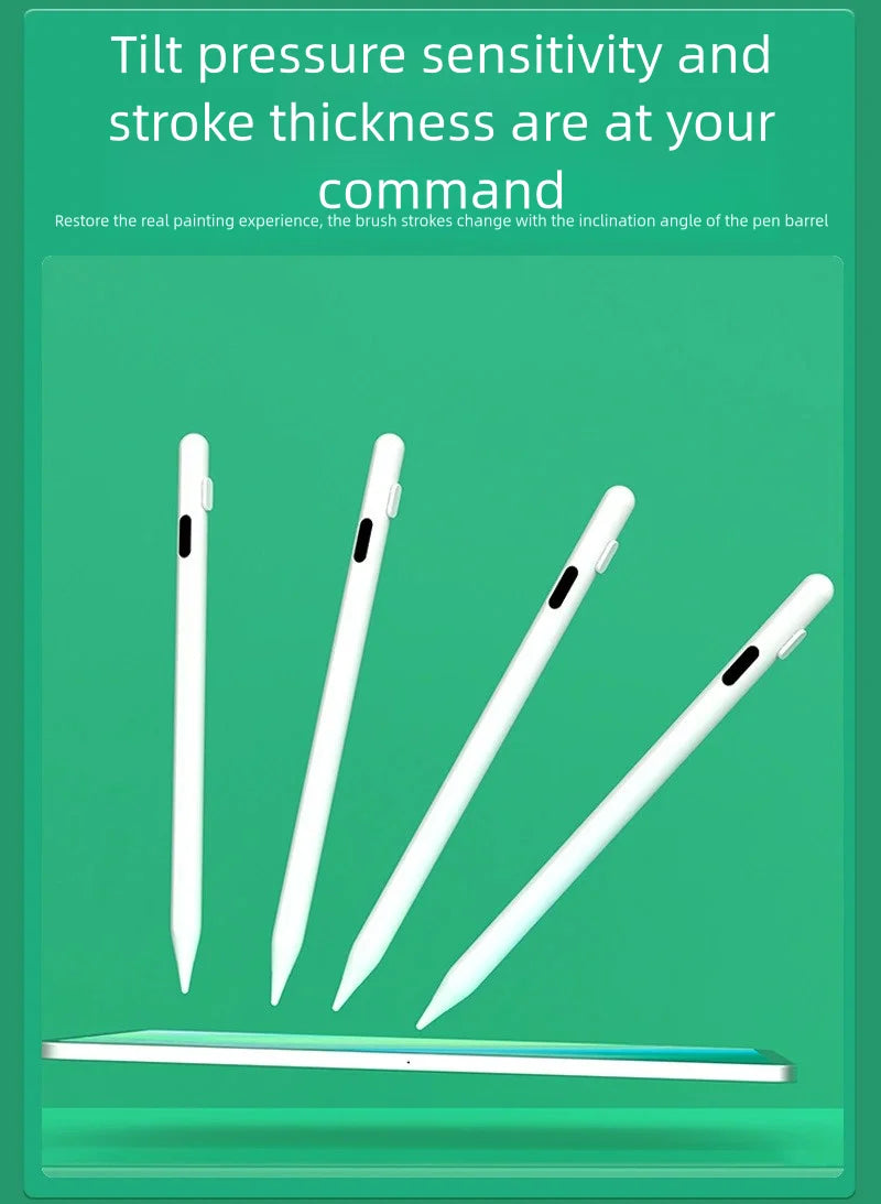 P+7 Active Stylus Pen for iPad – 4 Tips & Battery Display Active Stylus Pen Axl