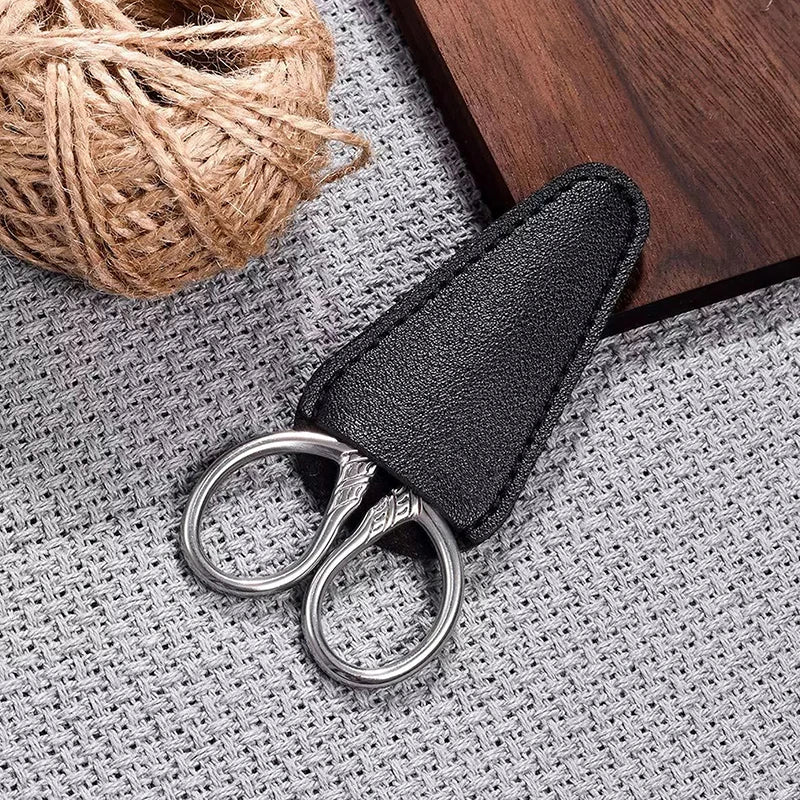 Stainless Steel Grooming Scissors – Eyebrow, Nail & Beard Grooming Scissors Axl