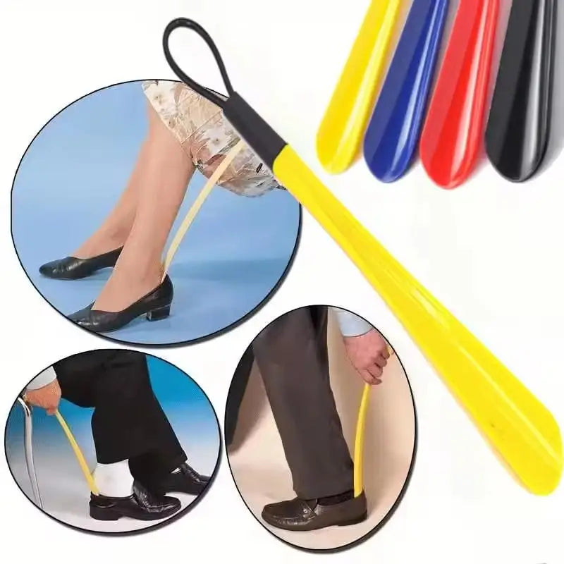 Long Handle Plastic Shoe Horn with Hanging Hole | Slip-On Tool Shoe Horn Axl
