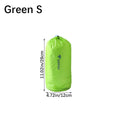 Waterproof Nylon Drawstring Bag – Ultralight Outdoor Stuff Sack Outdoor Drawstring Bag Axl S Green