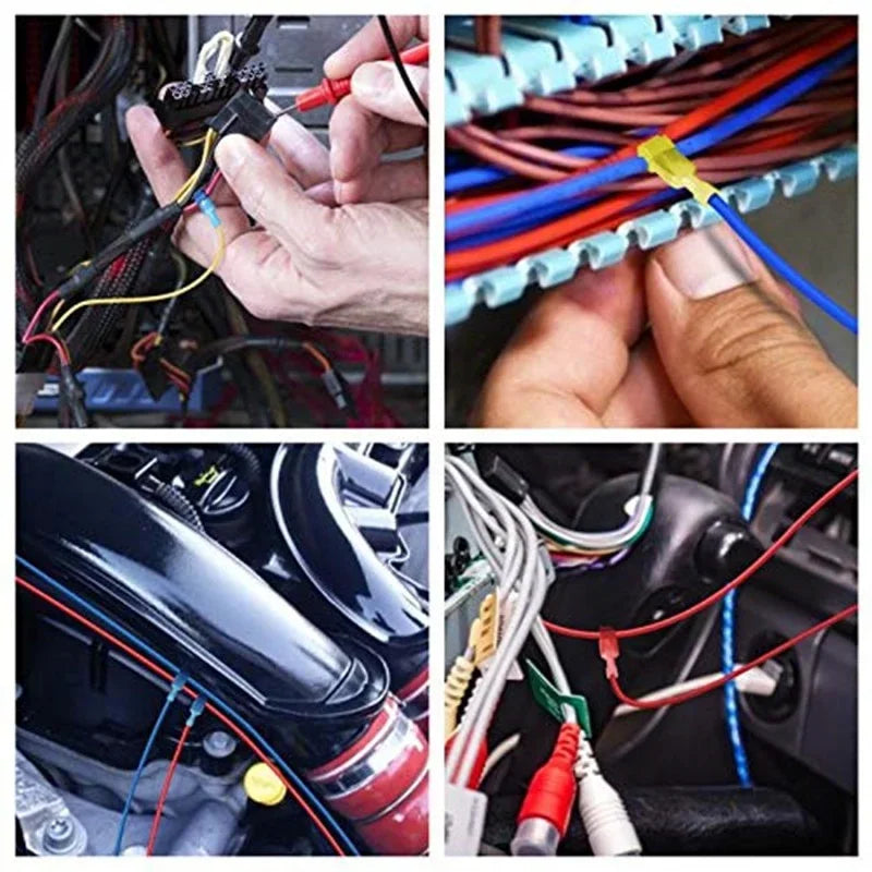 Snap Splice Lock Wire Connectors – Crimp Terminal Set Wire Connectors Axl