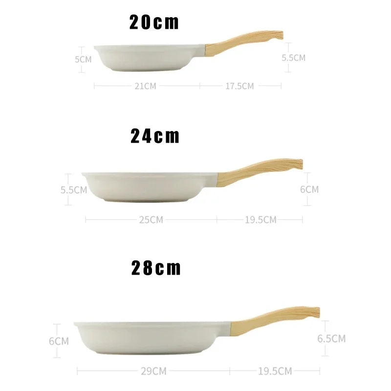 28cm Ceramic Non-Stick Wok Pan – Gas & Induction Cookware Non-Stick Wok Pan Axl
