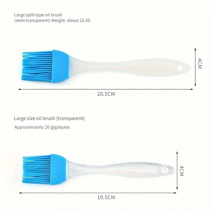Silicone Spatula & BBQ Basting Brush – Heat Resistant Kitchen Tool Silicone Kitchen Utensil Axl