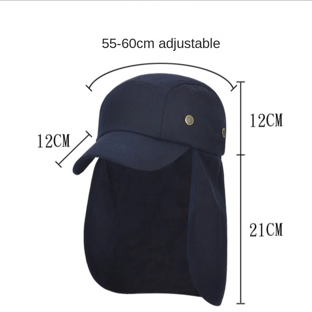 UV Baseball Cap with Neck Shawl – Unisex Outdoor Sun Hat Outdoor Sun Hat Axl