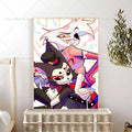 Hazbin Hotel Angel Dust Alastor Waterproof Wall Poster Sticker Wall Art Poster Axl z8 21x30cm No Frame