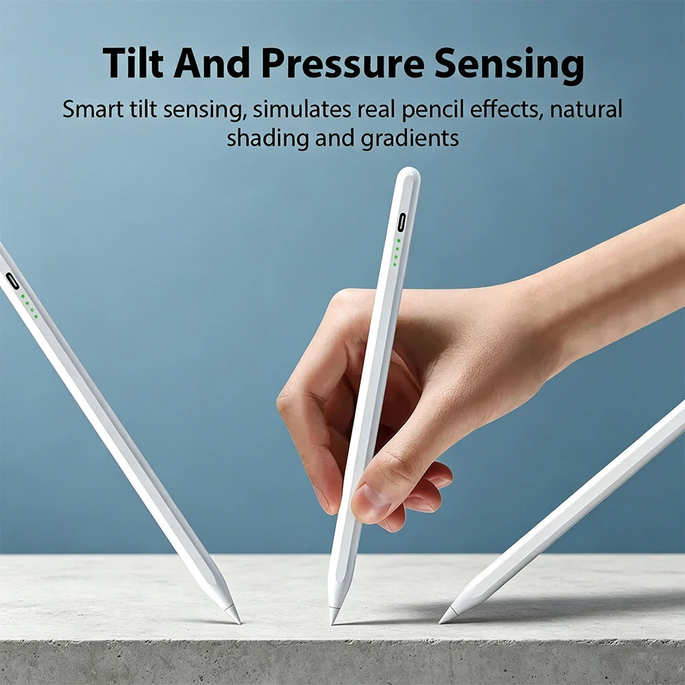 iPad Stylus Pen – Tilt, Palm Rejection & Fast USB-C Charge iPad Stylus Pen Axl