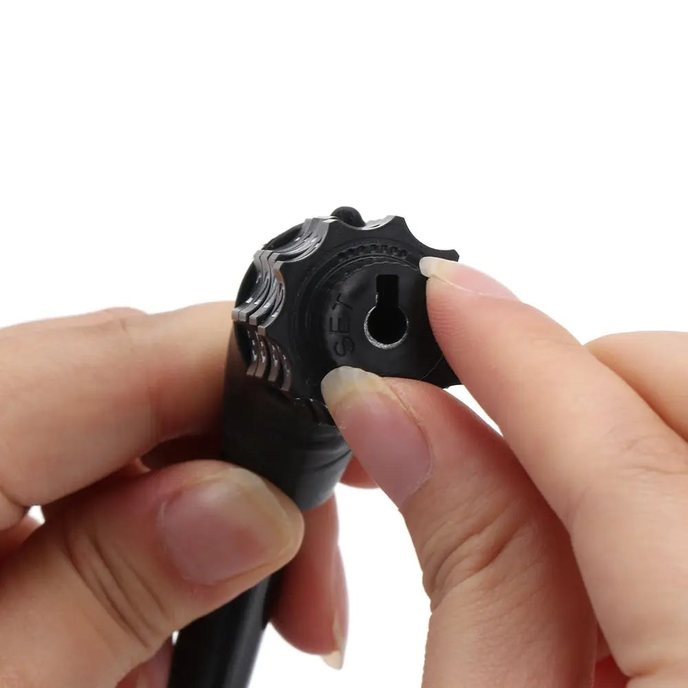 60cm Steel Cable Bike Lock – 4-Digit Combination Padlock Bicycle Cable Lock Axl
