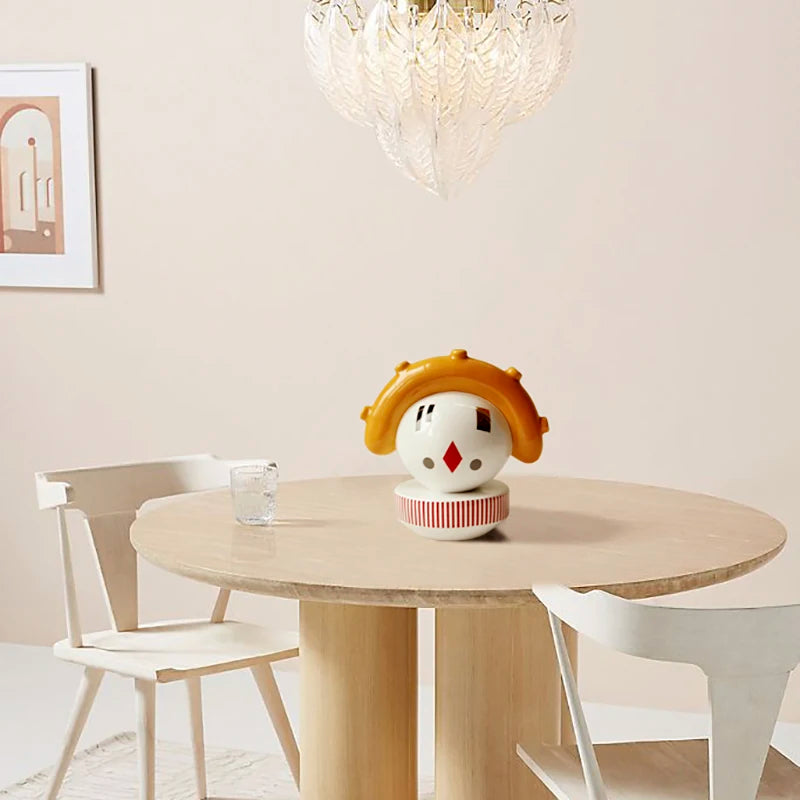 Modern Ceramic Kawaii Figurine – Luxury Desk & Home Décor Doll Ceramic Figurine Axl