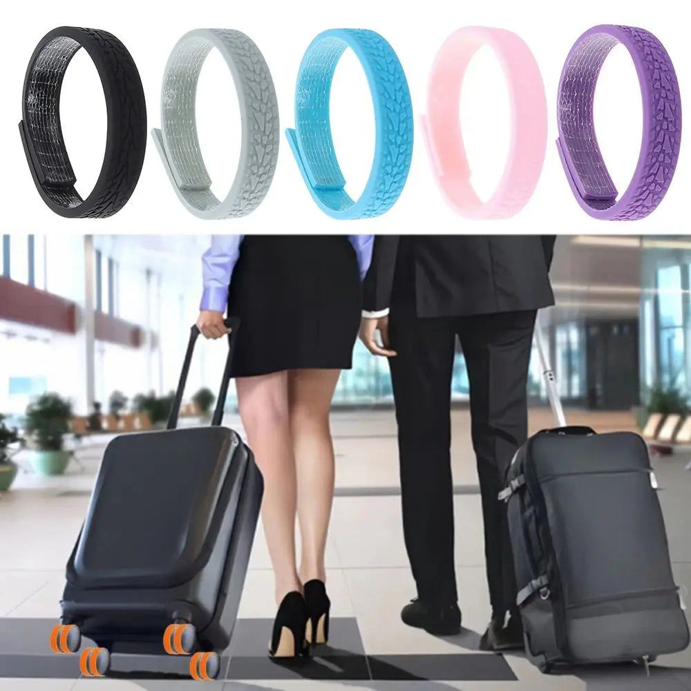 4-Pack Silicone Luggage Wheel Covers – Silent Caster Protectors Luggage Wheel Covers Axl