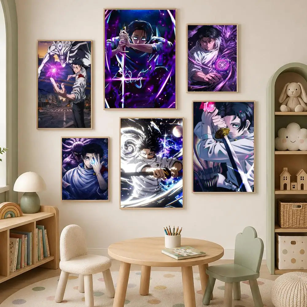Yuta Okkotsu Anime Poster – Self-Stick HD Waterproof Wall Art Anime Wall Poster Axl