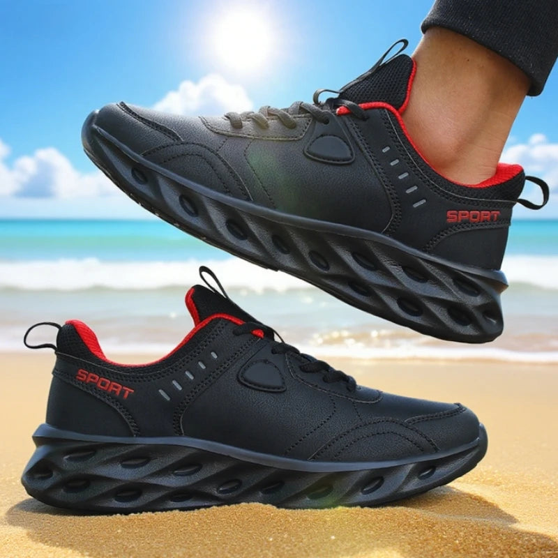 AZGB Women's Breathable Mesh Lace-Up Sneakers | Lightweight Mesh Sneakers Axl