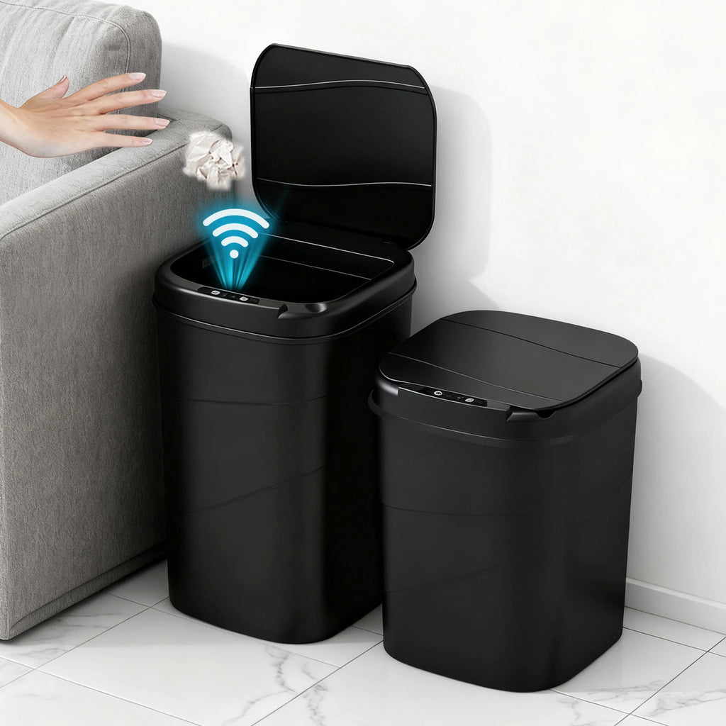 Smart Sensor Touchless Automatic Trash Can – Battery Powered Touchless Trash Can Axl