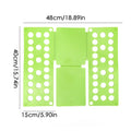 Plastic Clothes Folding Board – Quick Shirt & Laundry Folder Clothes Folding Board Axl Green