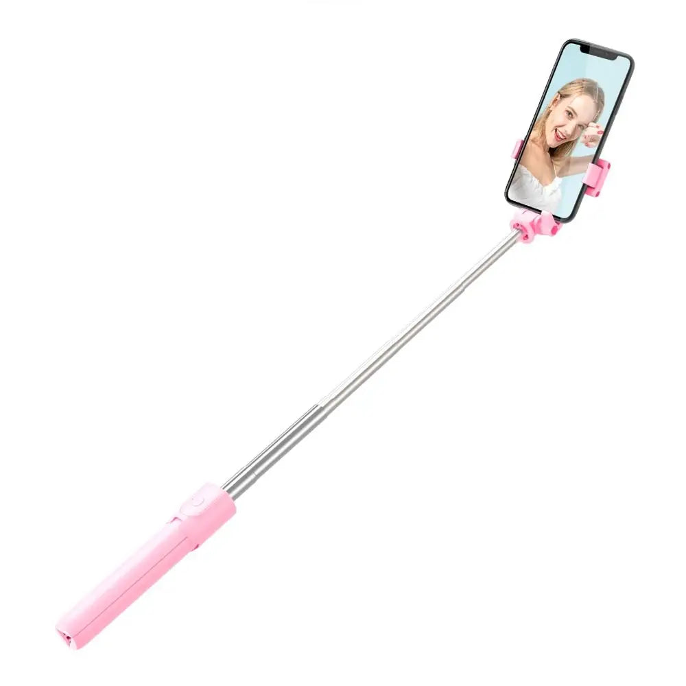 Selfie Stick with Fill Light & Live Streaming Phone Holder Selfie Stick Tripod Axl