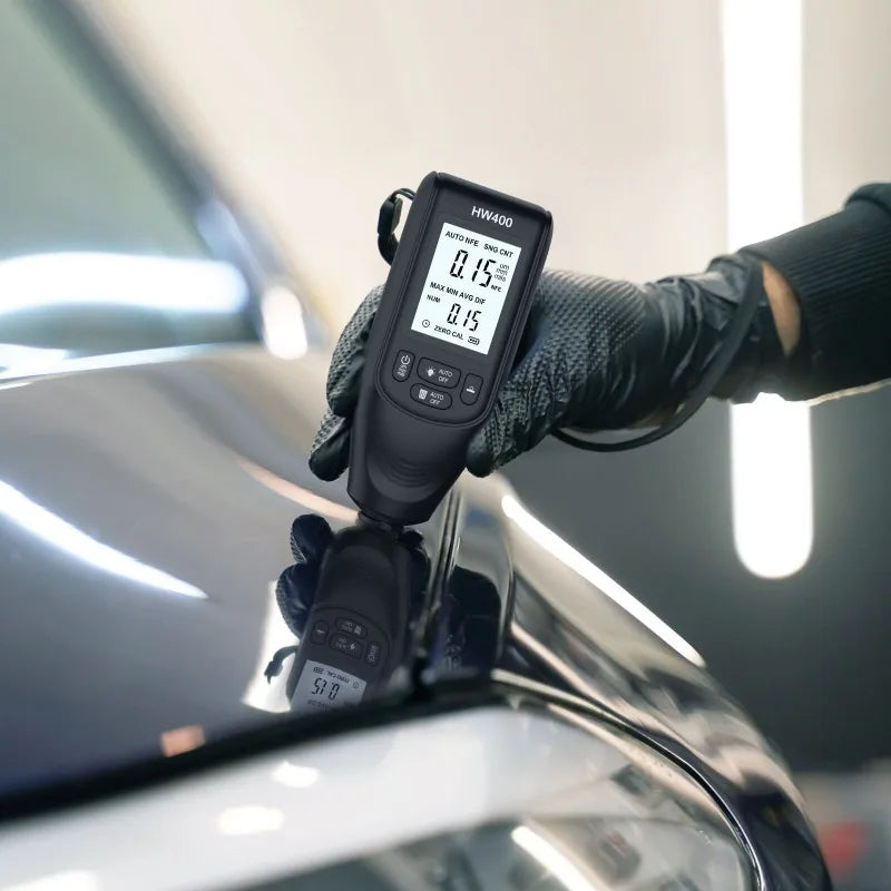HW400 Car Paint Coating Thickness Tester – Metal Gauge Thickness Gauge Axl