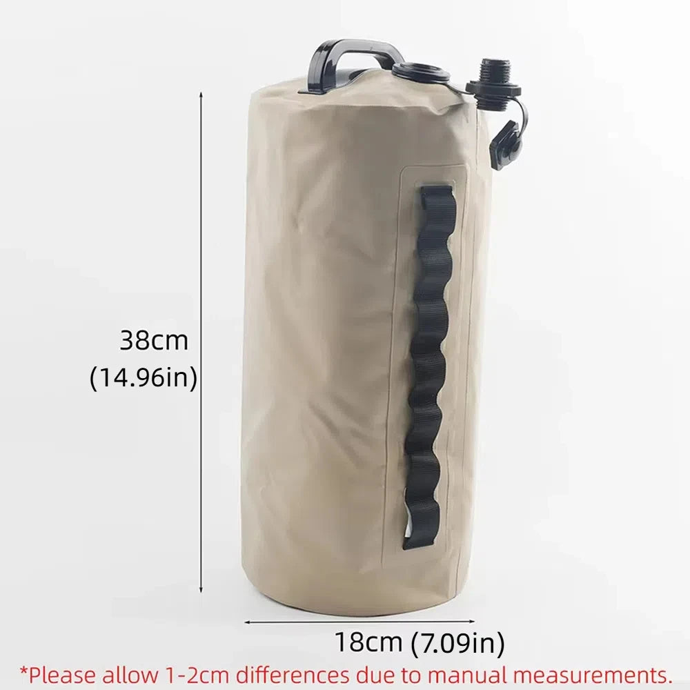 Swim Buoy Dry Bag – Inflatable PVC Float & Outdoor Weight Bag Swim Buoy Float Bag Axl