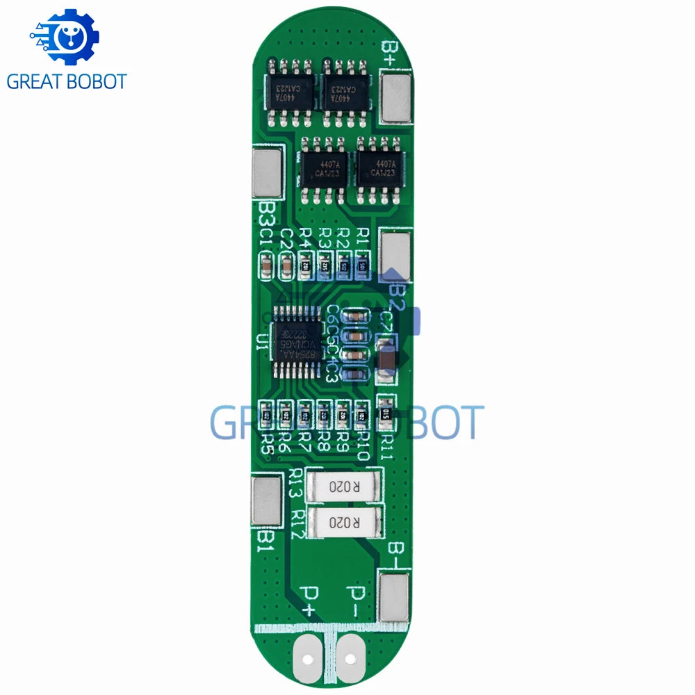 4S 14.8V 12A Li-Ion Battery Charger Board for 18650 Cells Battery Charger Board Axl
