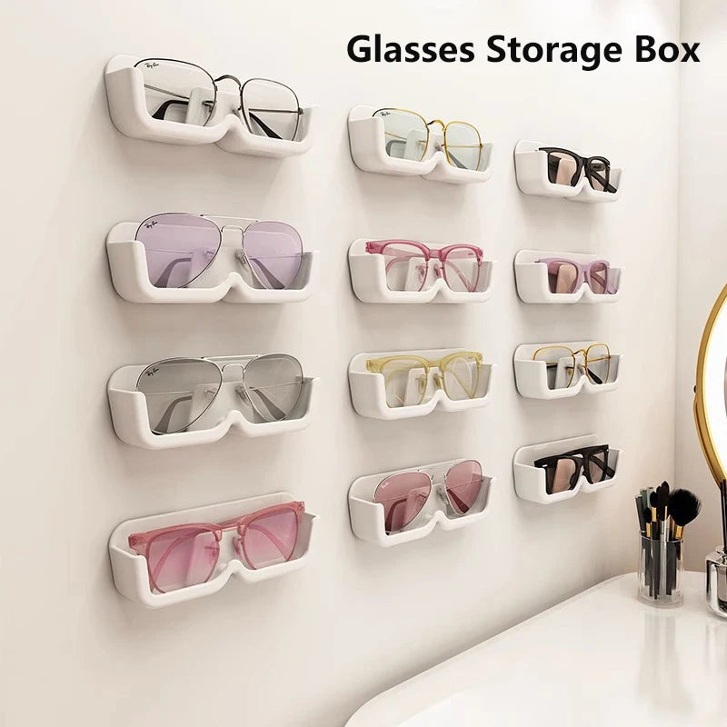 Wall Mounted Sunglasses & Eyeglasses Organizer Holder Rack Eyewear Organizer Rack Axl