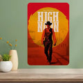 High Noon Classic Movie Metal Poster Sign – Vintage Wall Art Metal Wall Sign Axl aluminum sign aluminum 40x30cm