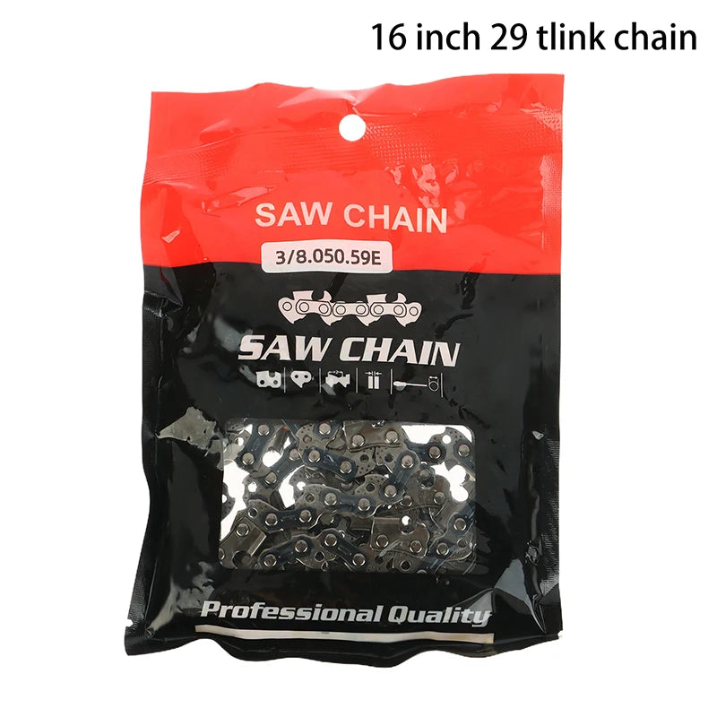 Metal Chainsaw Chain 4–16 Inch | Wood Cutting Replacement Blade Chainsaw Chain Axl 16inch 59link chain