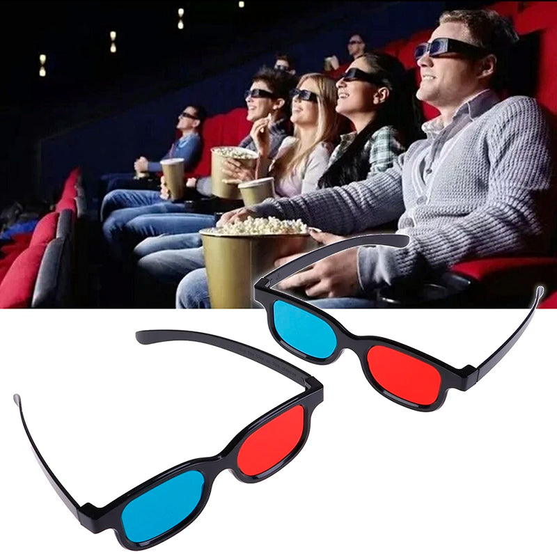 Red Blue Anaglyph 3D Glasses – Movies, Games & 3D Pictures Anaglyph 3D Glasses Axl