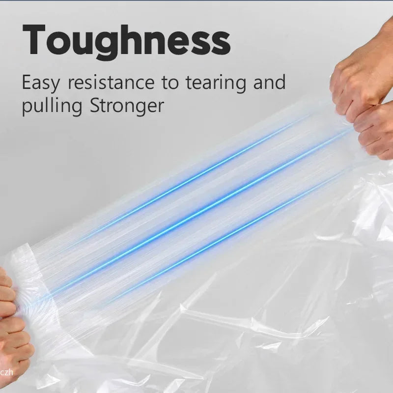 50/100PCS Large Transparent Garbage Bags – Thickened Disposable Trash Bags Axl
