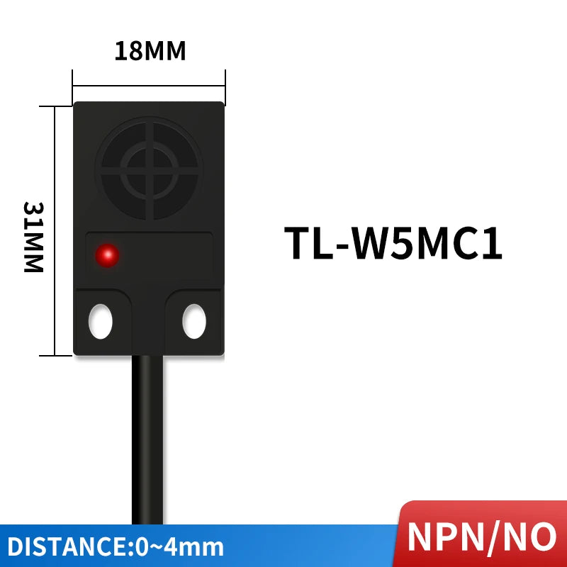 Inductive Proximity Switch TL-W3/W5 NPN PNP 3-Wire Sensor Inductive Proximity Sensor Axl TL-W5MC1