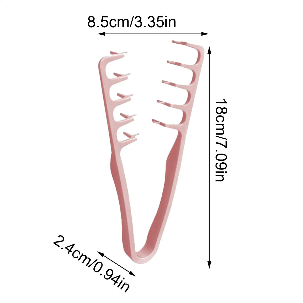 Wide-Tooth Volumizing Hair Comb – Detangling & Styling Hair Styling Comb Axl