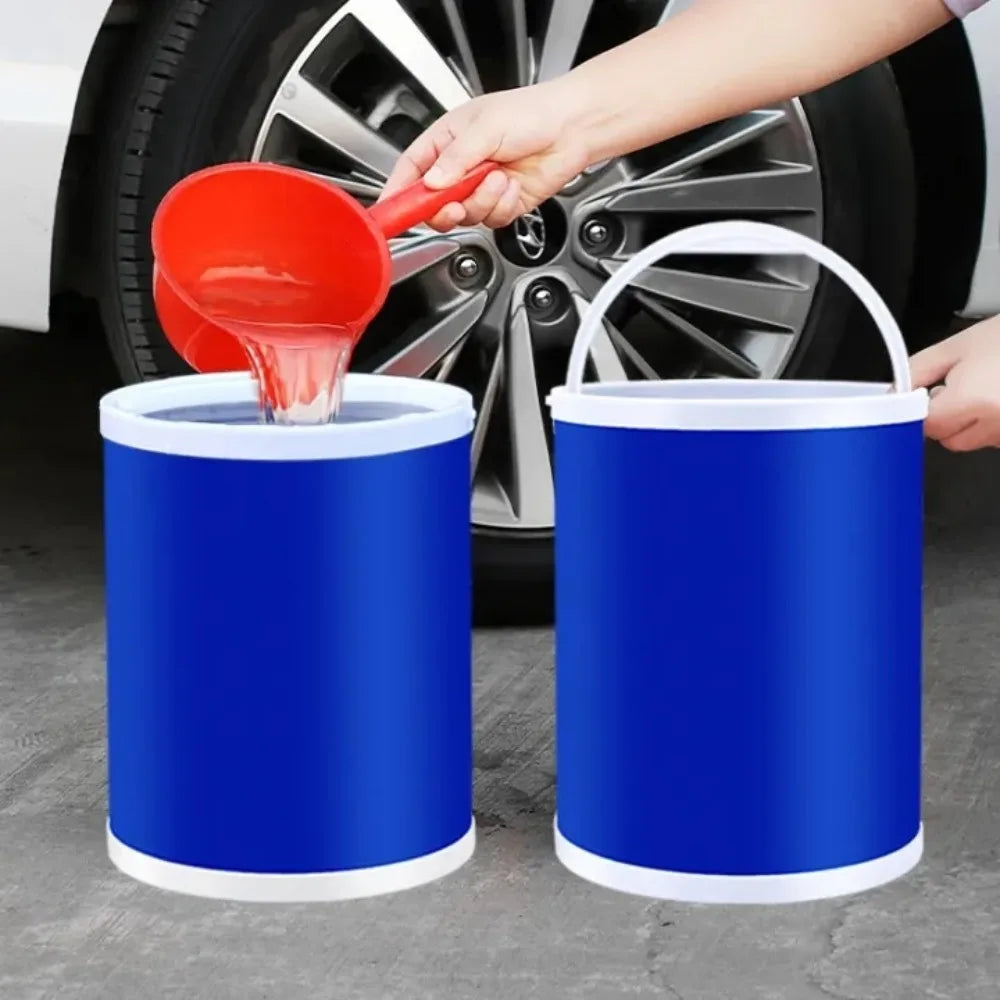 9L Collapsible Oxford Bucket – Car Wash, Camping & Fishing Collapsible Bucket Axl