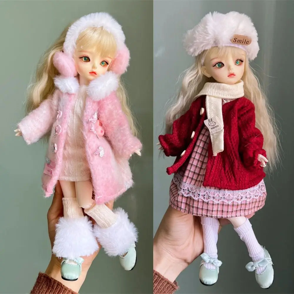 30cm BJD Doll Clothes – 1/6 Scale Outfit Set | Cartoon Dress Doll Outfit Set Axl