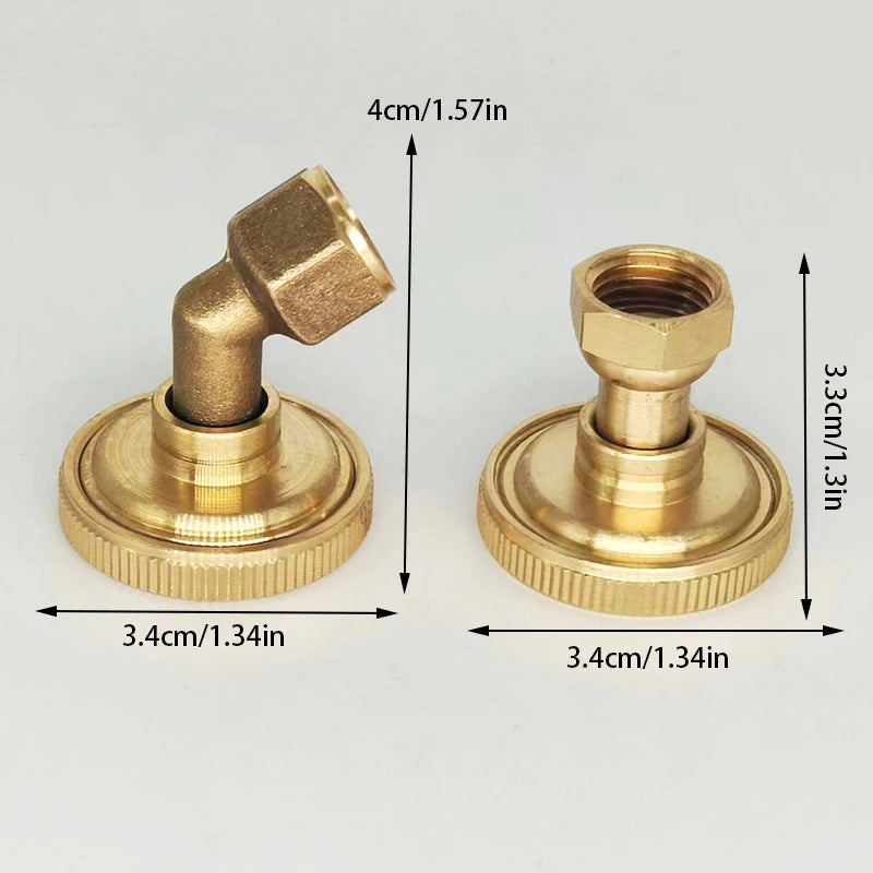 8-Hole Brass Atomizing Garden Sprinkler Nozzle – High Pressure Garden Sprinkler Nozzle Axl