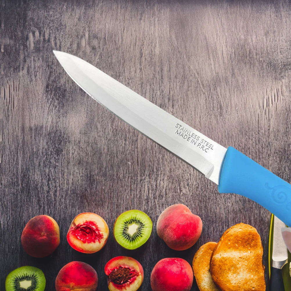 3-Piece Stainless Steel Paring Knives Set – Fruit & Kitchen Paring Knife Set Axl
