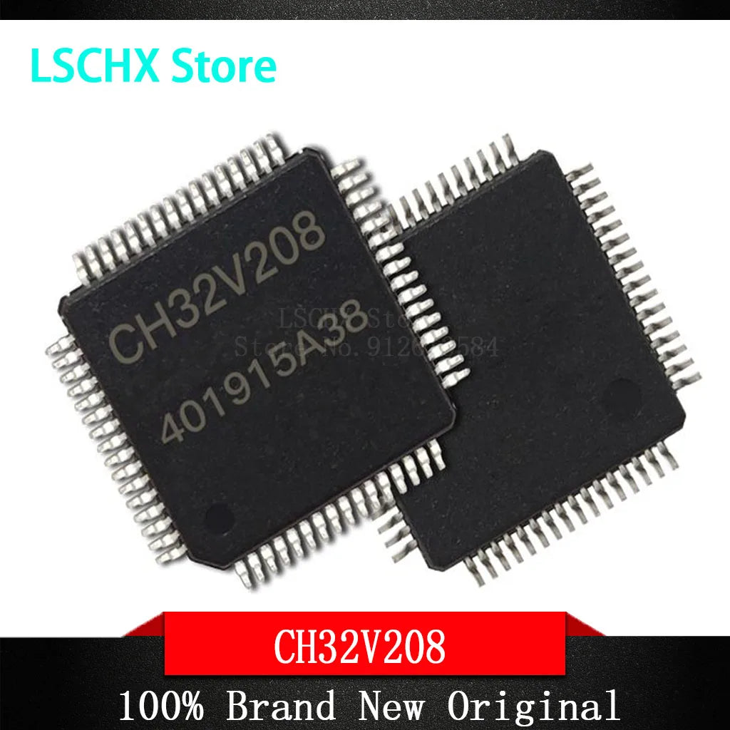 5-Pack CH32V RISC-V MCU – CH32V203 V103 V208 V305 V307 Series Microcontroller MCU Axl CH32V103C8T6