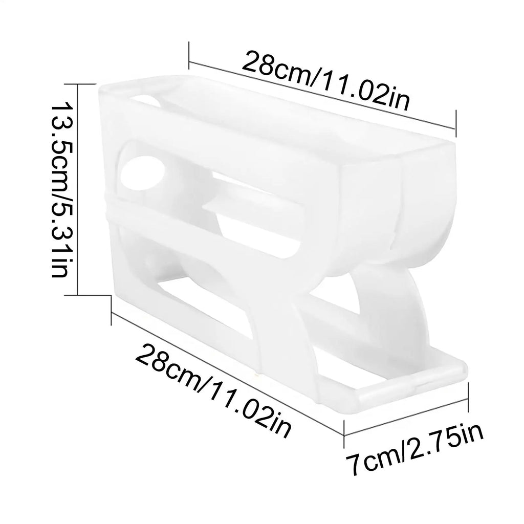 Automatic Rolling Egg Holder for Fridge – 3-Tier Rack Organizer Egg Storage Rack Axl