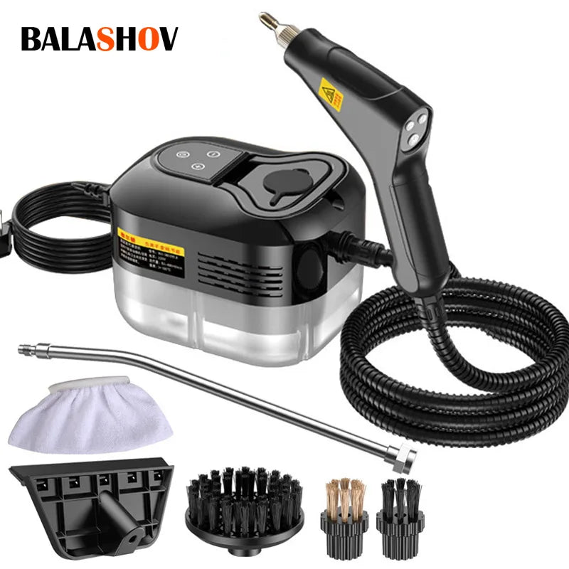 BALASHOV 2500W Handheld Steam Cleaner – Kitchen, Car & Home Handheld Steam Cleaner Axl