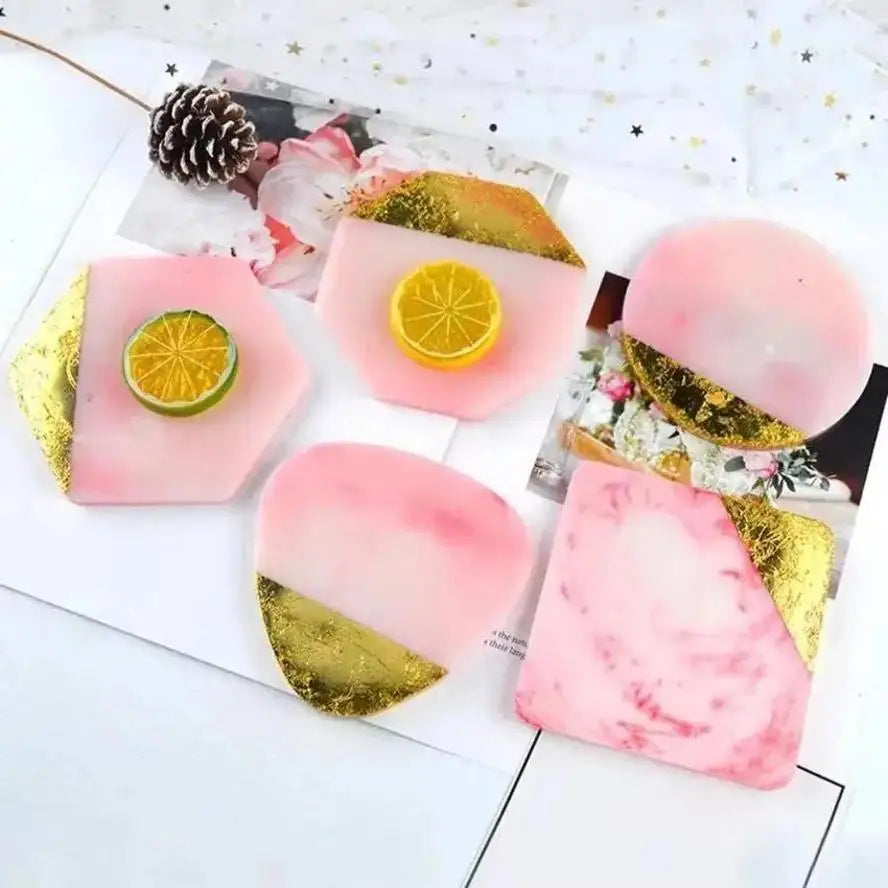 Geometric Silicone Resin Mold – Nordic Coaster & Tray DIY Silicone Resin Mold Axl