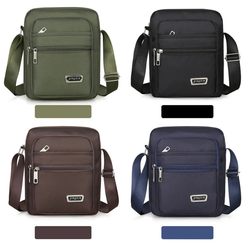 Waterproof Nylon Crossbody Sling Bag for Men – Lightweight Crossbody Sling Bag Axl