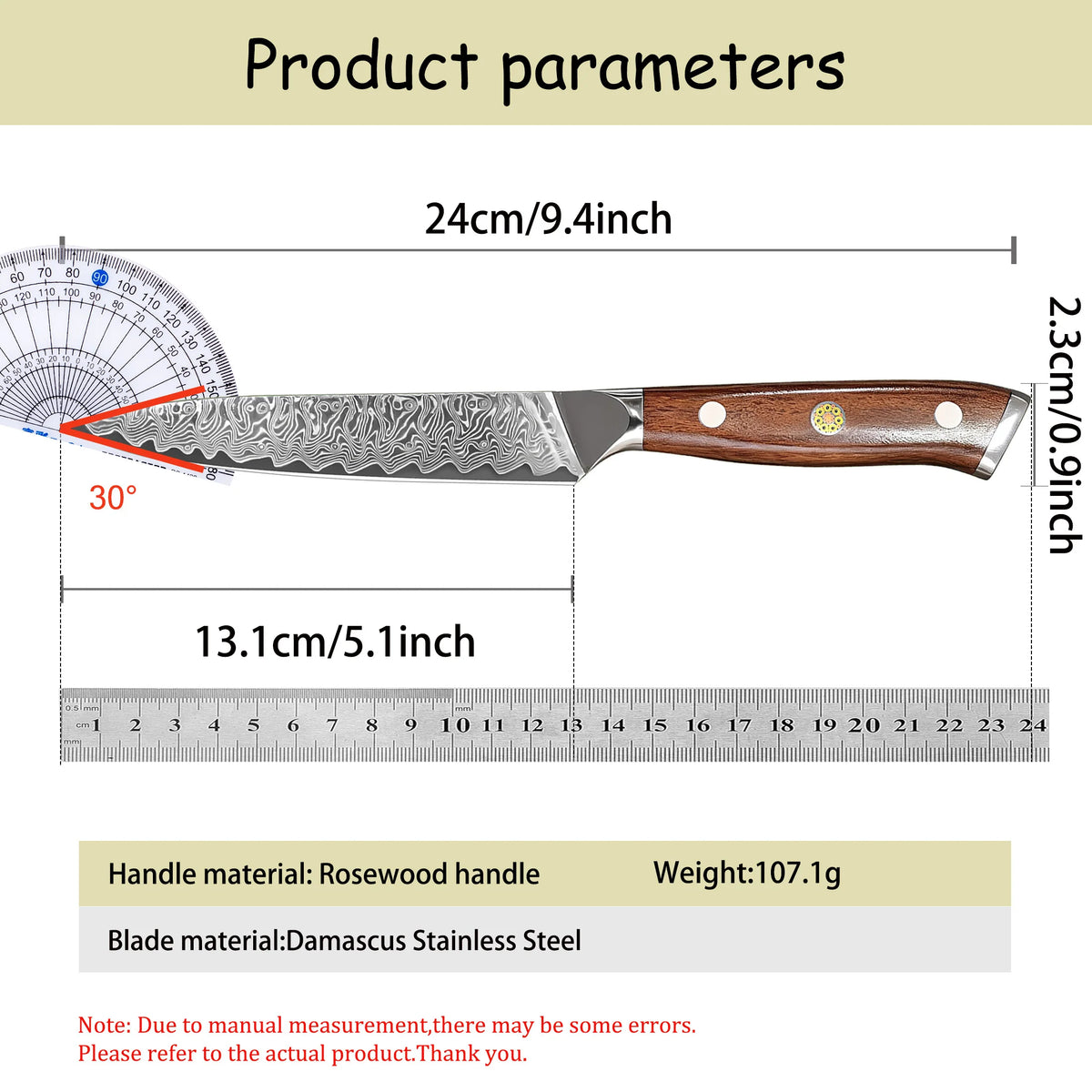 Damascus Steel Cleaver Knife – Forged Kitchen Utility Blade Damascus Kitchen Knife Axl
