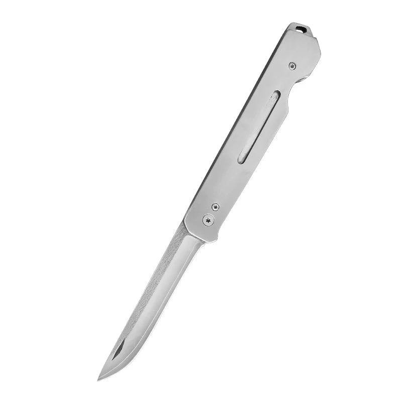 InLeung Folding Paring Knife – Stainless Steel Kitchen Utility Folding Kitchen Knife Axl Folding Knife